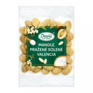 Mandle pražené solené Valencia exclusive 100g