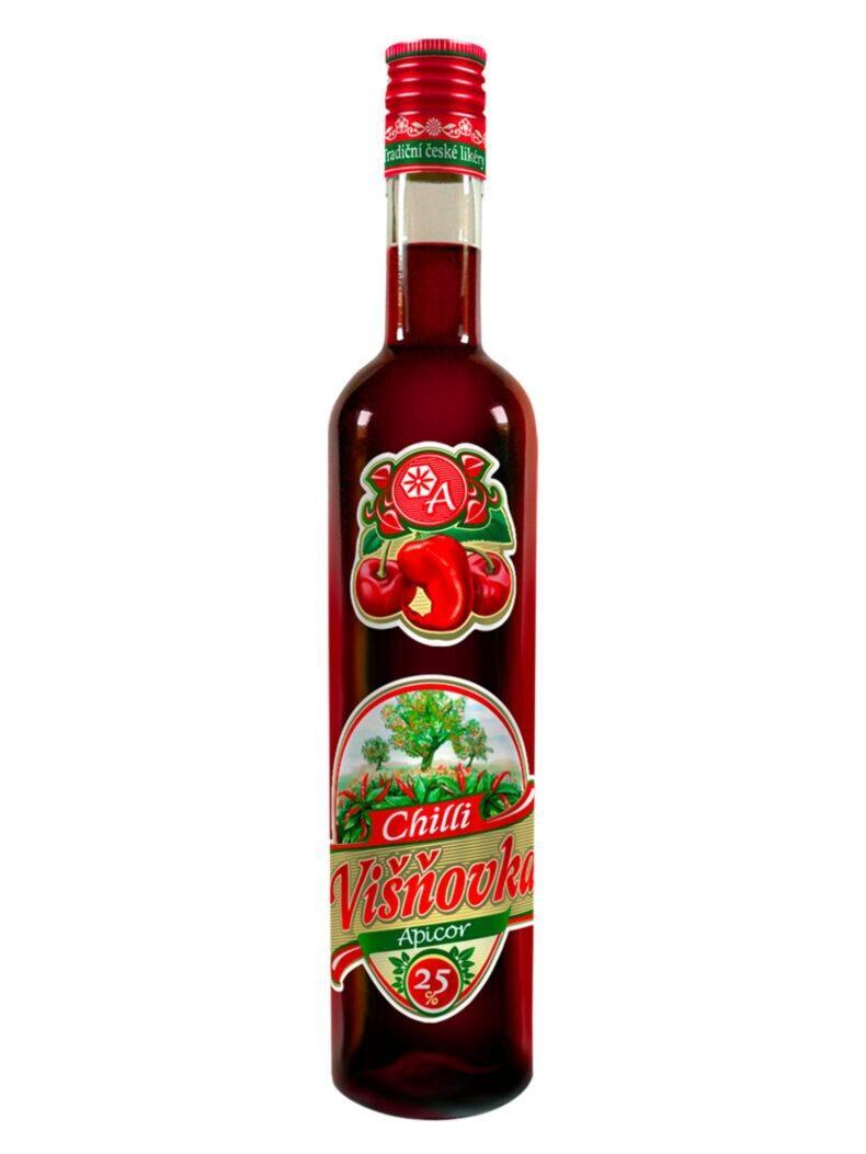 Apicor Chilli Višňovka 25% 0