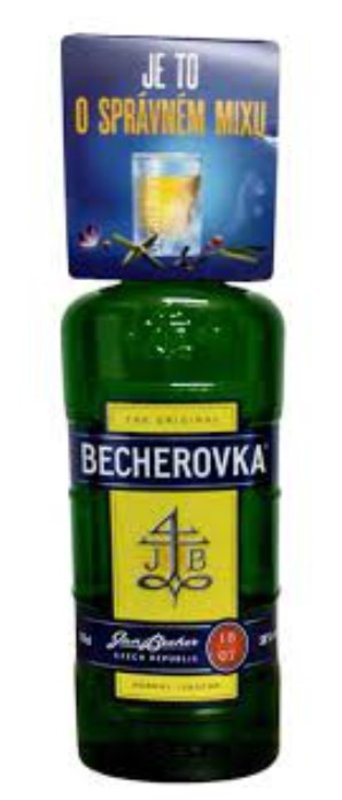 Becherovka + panák 0