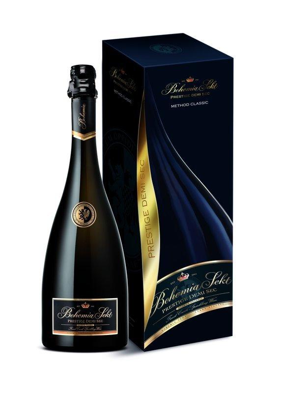 Bohemia Sekt Prestige Demi Sec GiftBox  0