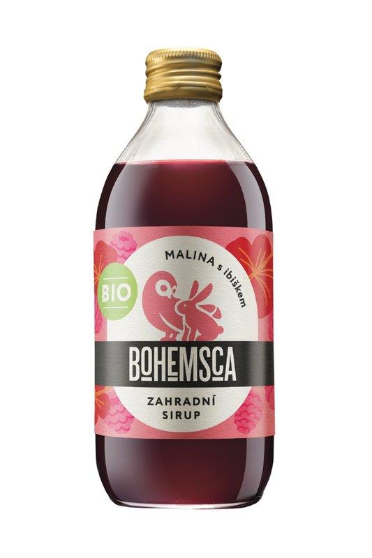 Bohemsca BIO Sirup Malina s ibiškemí 0