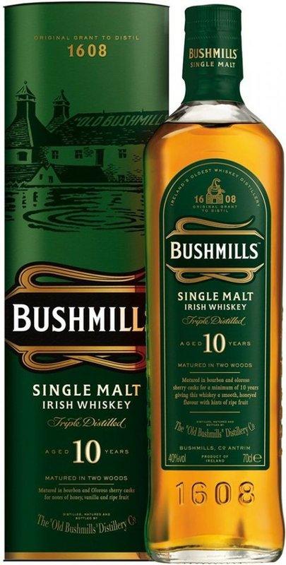 Bushmills Single Malt 10y 40% 0