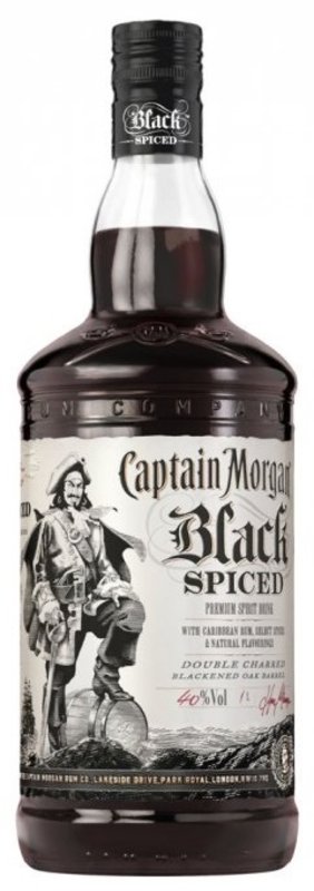 Captain Morgan Black spiced  1 l