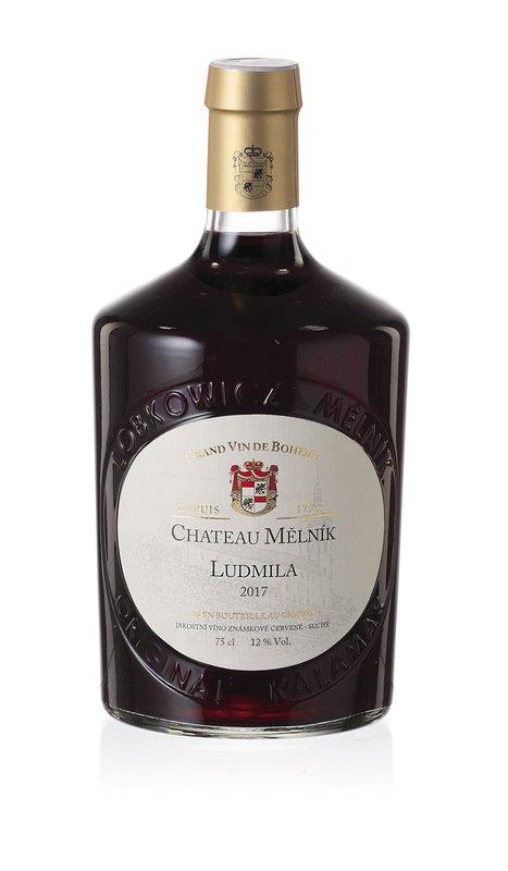 Chateau Mělník Ludmila červená jakostní 2019 0