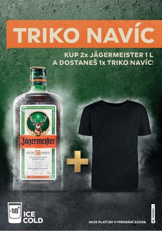 Jägermeister 35% 1 l (holá láhev)