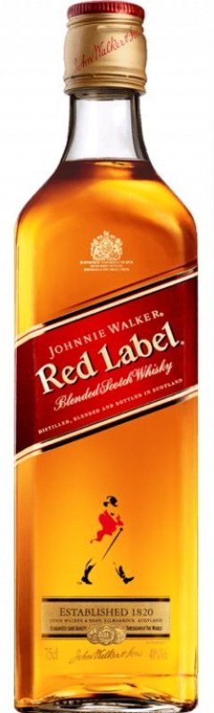 Johnnie Walker Red Label whisky 5y 0