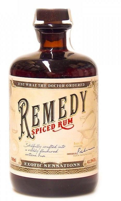 Remedy Spiced Rum 40% 0