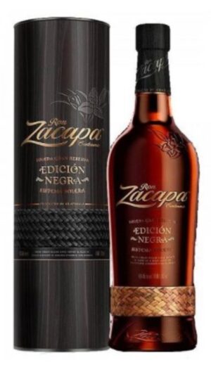 Ron Zacapa Edición Negra 43% 1 l (tuba)