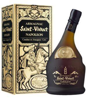 Saint Vivant de la Salle „ Napoleon ” la Ténareze Armagnac 40% vol. 0.70 l