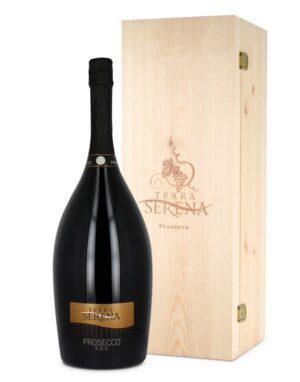 Terra Serena Prosecco Extra Dry Jeroboam Wooden Box  3 l