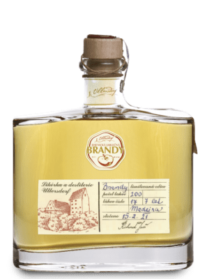 Ullersdorf - likérka a destilerie Ullersdorf Jesenická jablečná brandy 45% 0