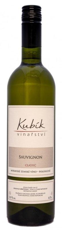 Vinařství Kubík Sauvignon classic zemské  0