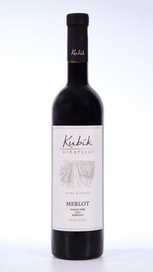 Vinařství Kubík Velké Bílovice Merlot  barrique 2019 0