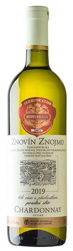 Znovín Chardonnay pozdní sběr 2020 0